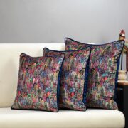 Ahenk İthal Kadife Biyeli Kırlent - Görsel 2