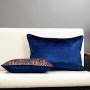 Ahenk İthal Kadife Biyeli Kırlent - Görsel 4